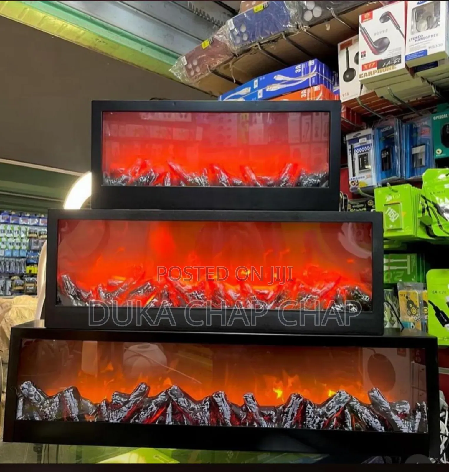 Led Fire Place Lantern
