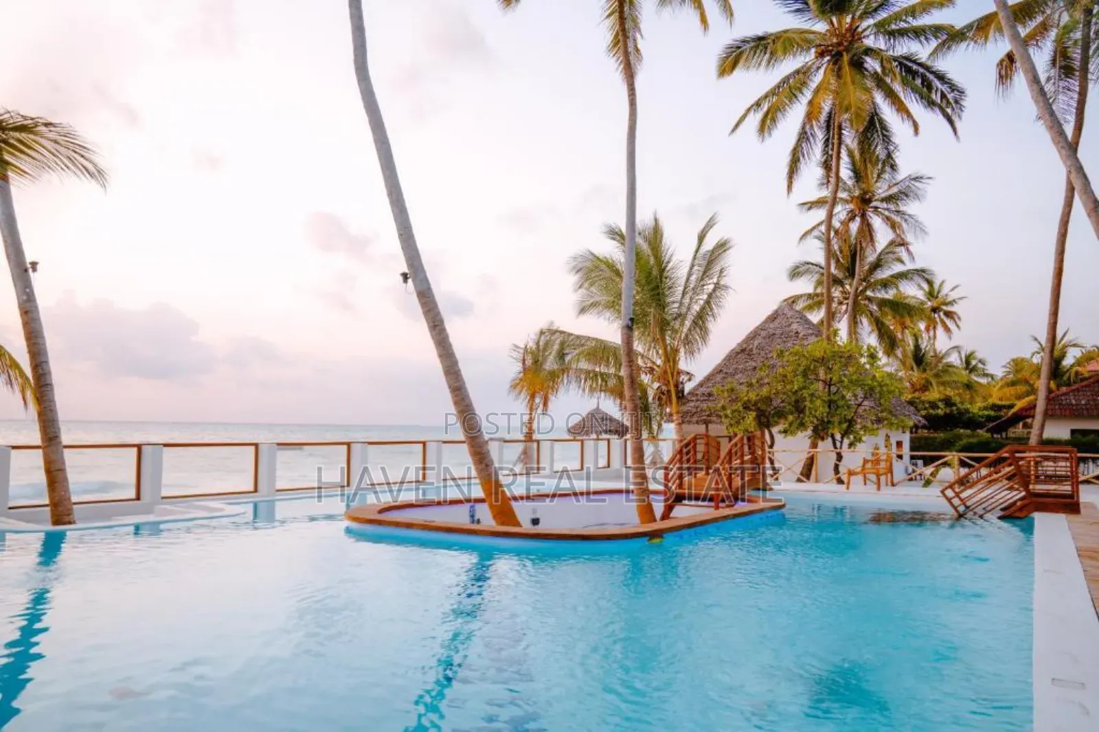 Beach Bungalow Hotel for Sale at Zanzibar