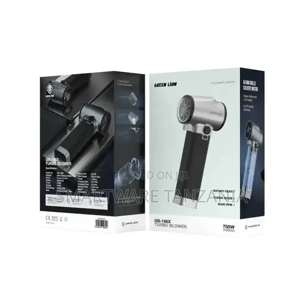 Green Lion Gb-186x Turbo Blower - Silver
