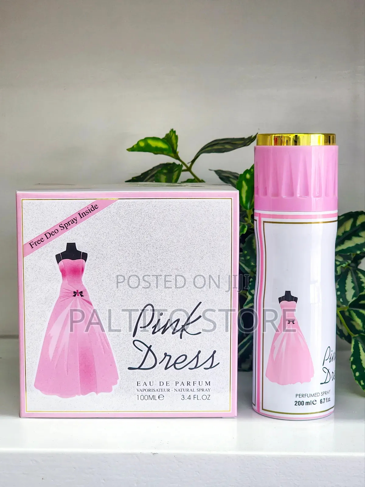 Pink Dress Perfume (2 Spray and 1 Perfume)