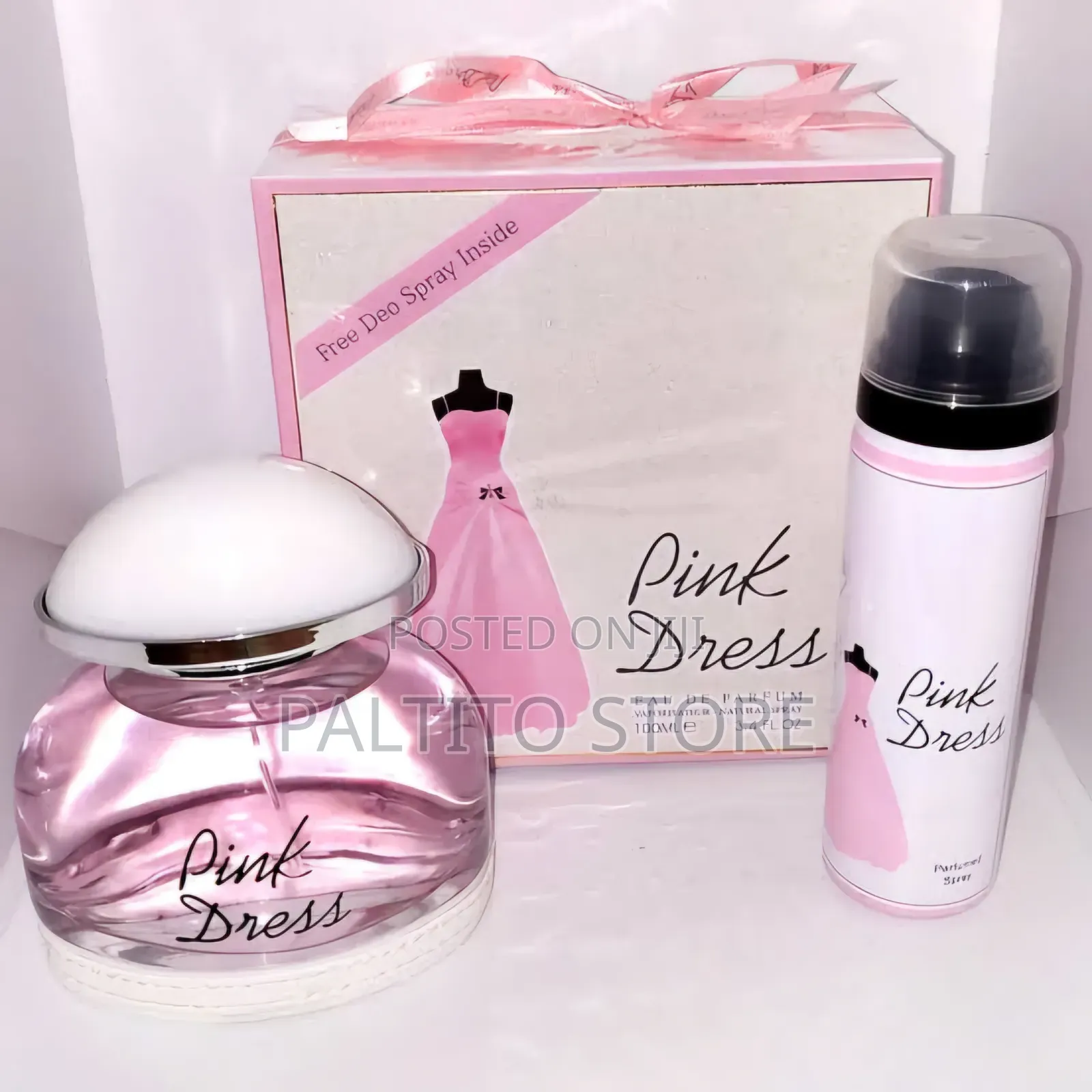 Pink Dress Perfume (2 Spray and 1 Perfume)