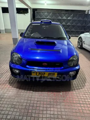 Subaru Impreza 2.0 WRX STi 2002 Blue