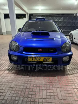 Subaru Impreza 2.0 WRX STi 2002 Blue