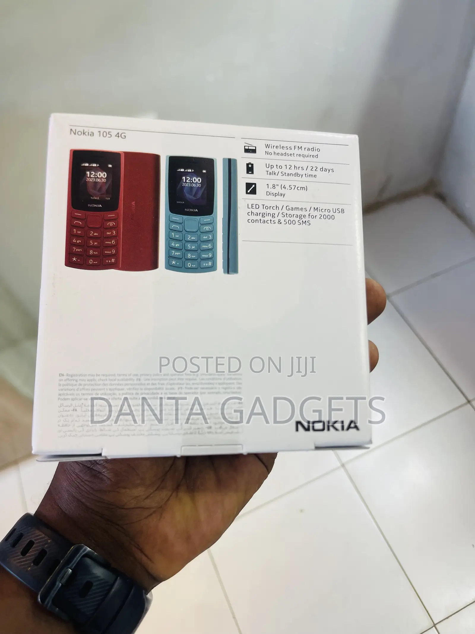 New Nokia 105 Black