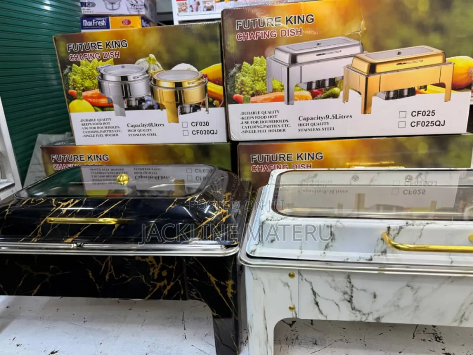 Chafing Dish 9.5 Litres Heavy Haswaa