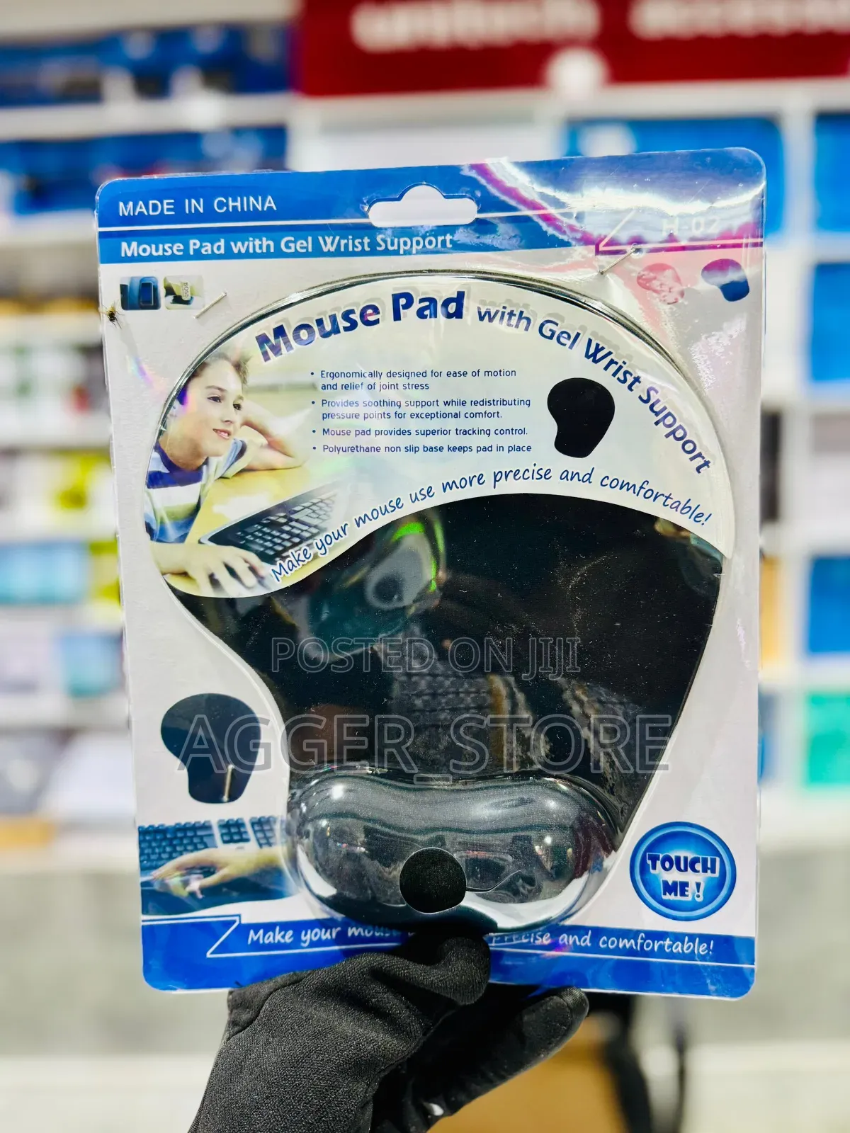Mouse Pad With Wrist Support