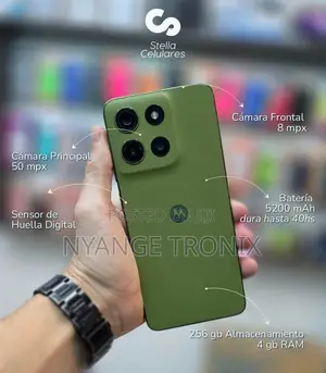 New Motorola Moto G15 256 GB Green
