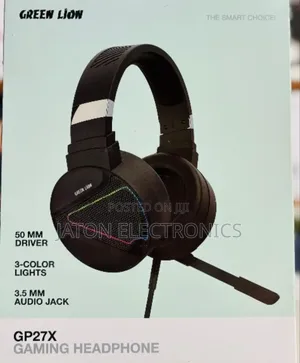 Green Lion Gaming Headset Gp27x