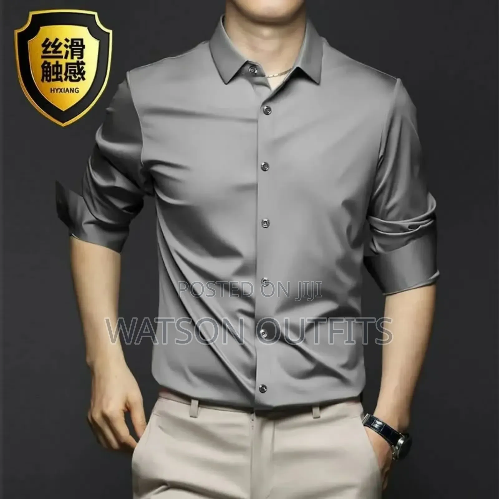 Elastic or Flexible Men's Shirts Very Very Smart