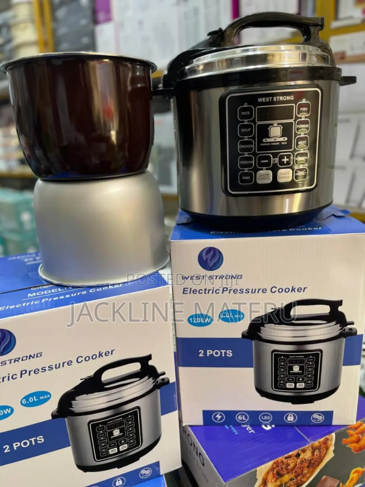 Weststrong Pressure Cooker 6liter 2pot