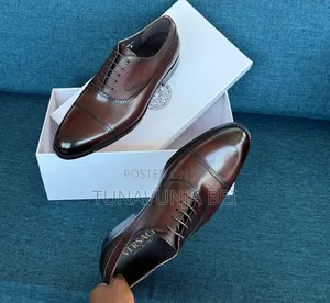 Versace Leather Shoes Moccains