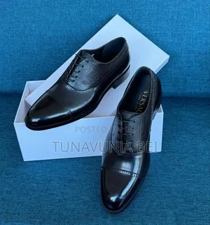 Versace Leather Shoes Moccains