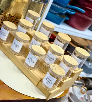 Spice Rack Unapata Pc 12 Na Stand Yake Na Free Sticker