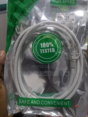 Rj-45 to Rj-45 Cable With Length of 1.5m