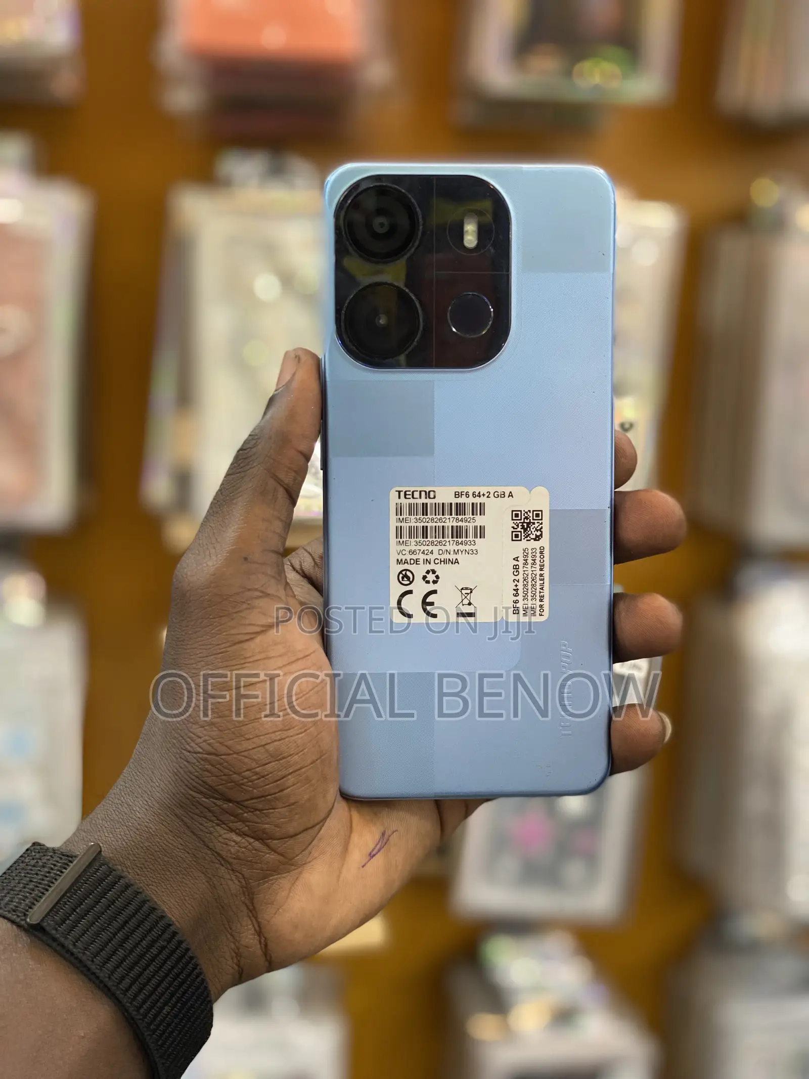 Tecno Pop 7 64 GB Blue