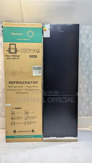 Ofa Ofa = Hisense Friji Lita 270 Black Imara Sana Warranty Miaka 3
