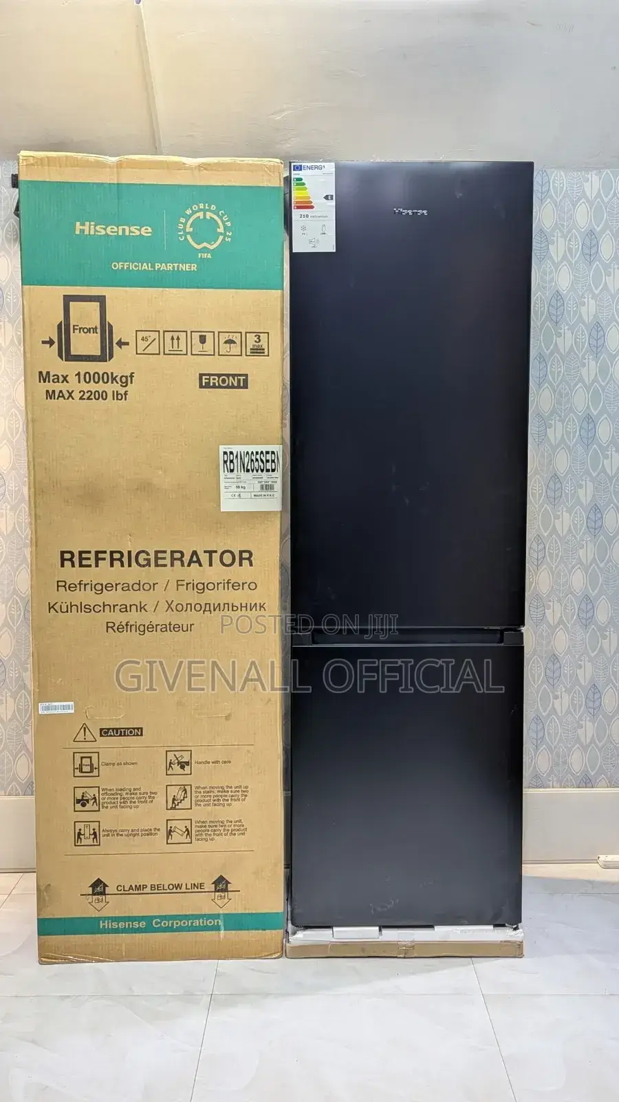 Ofa Ofa = Hisense Friji Lita 270 Black Imara Sana Warranty Miaka 3