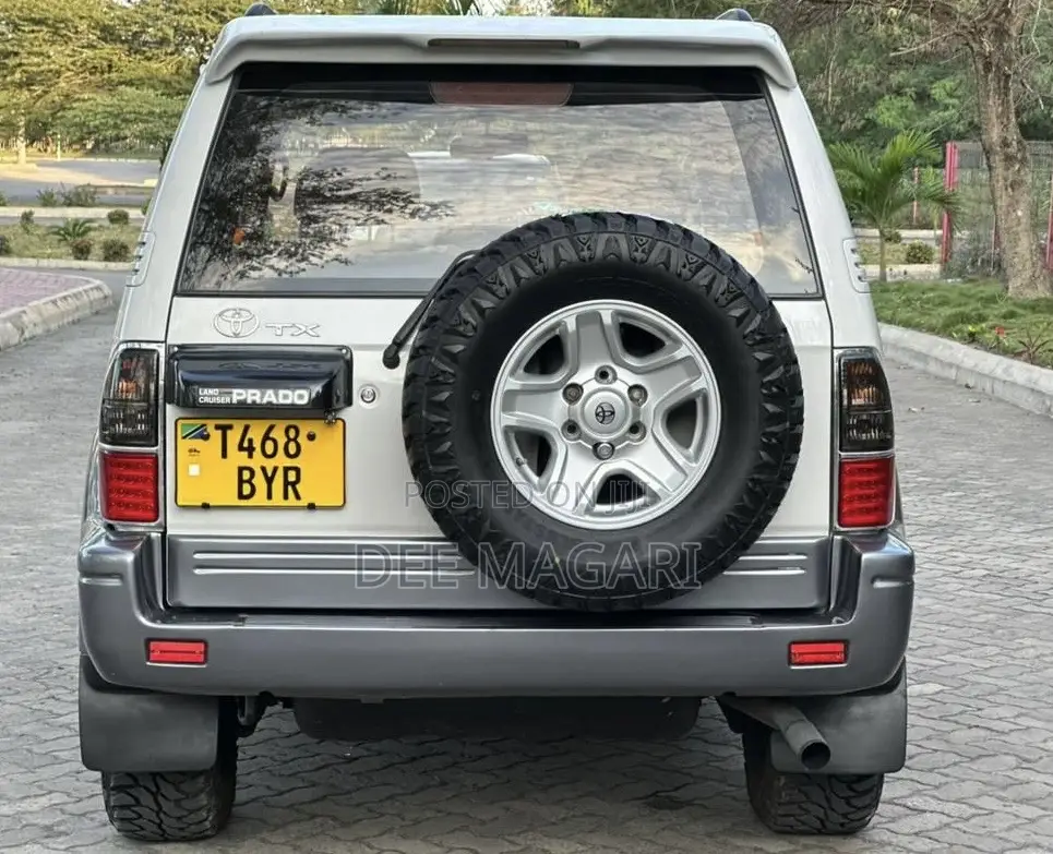 Toyota Land Cruiser Prado 1999 Silver