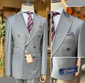 Romaster Gray Sixbutton Suits