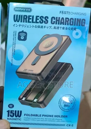 Remax Wireless Charging Powerbank Fast Charging 15watts