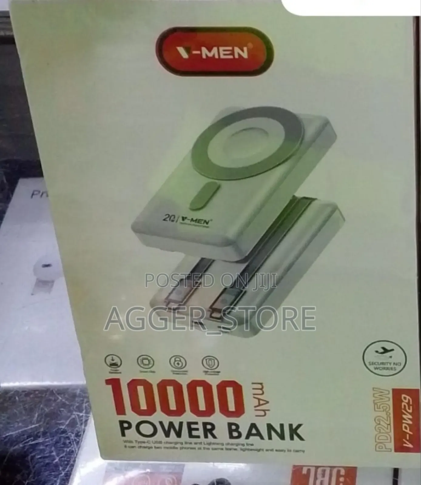 Vmen 10000mah Wireless Powerbank