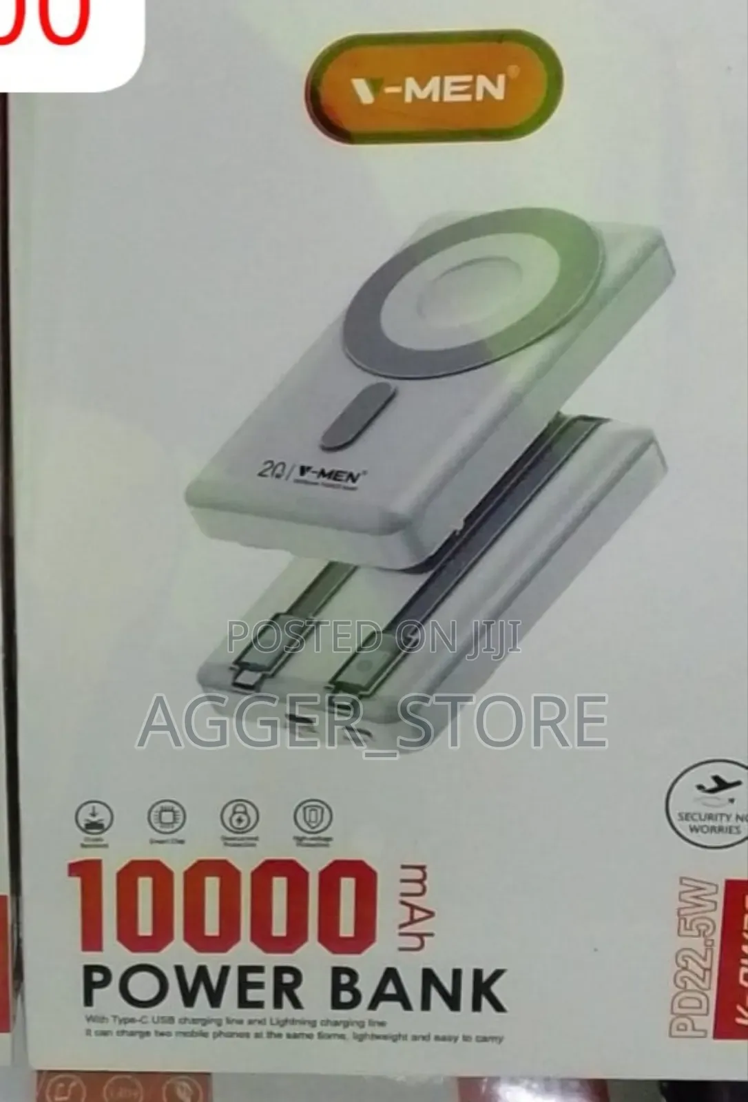 Vmen 10000mah Wireless Powerbank