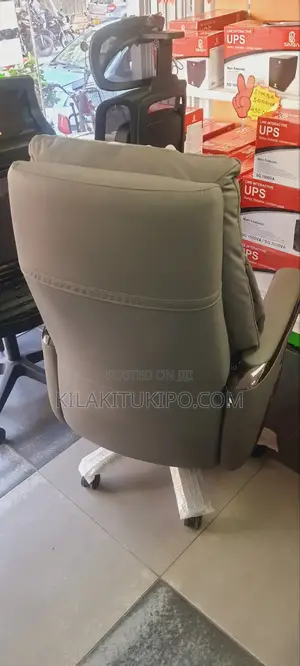 Luxury Chair With Leather Material