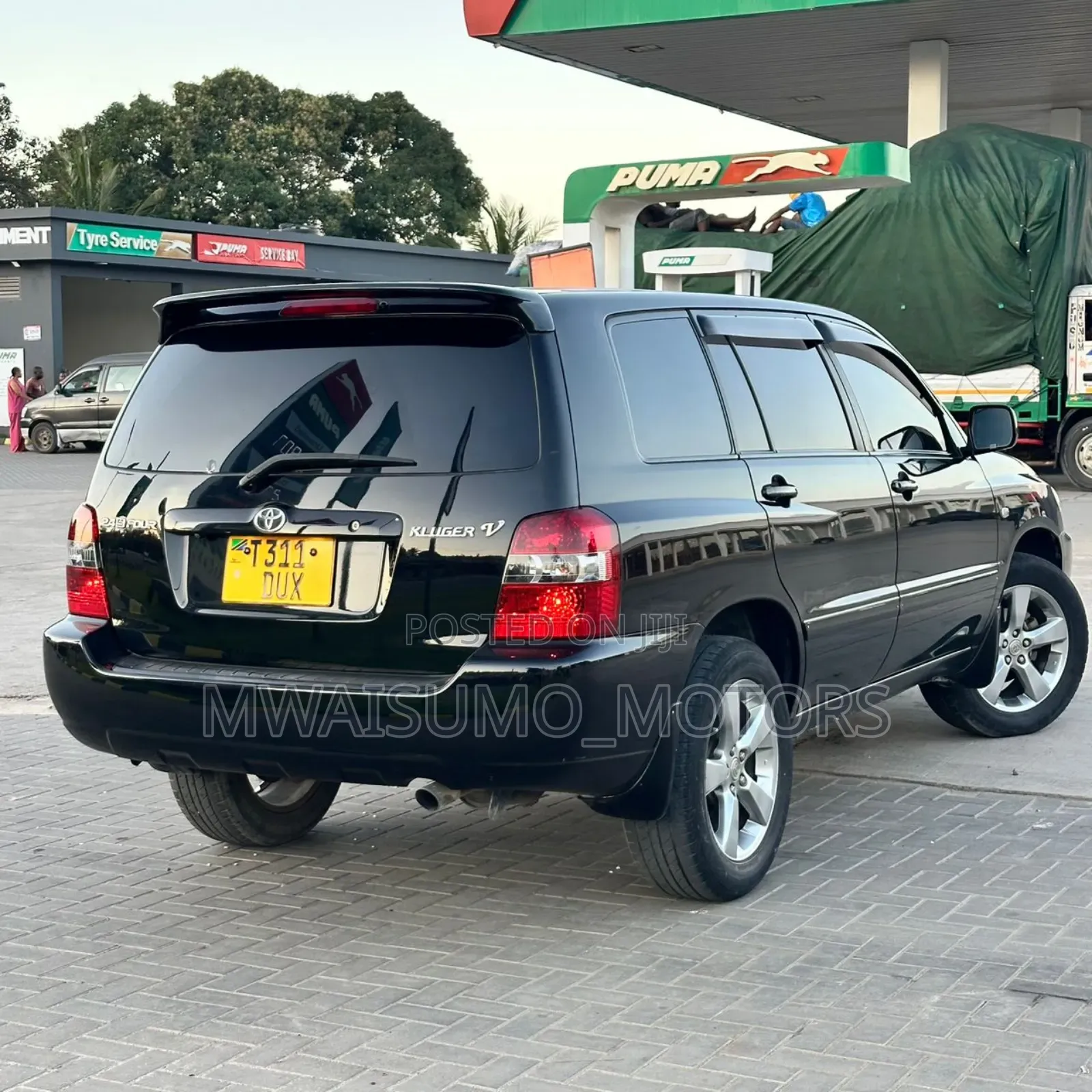 Toyota Kluger 2005 Black