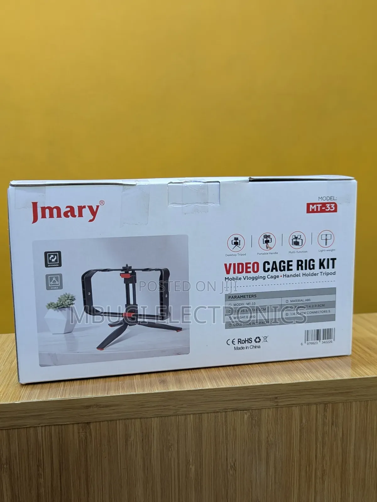 Jmary Video Cage Rig Kit Stabilizer