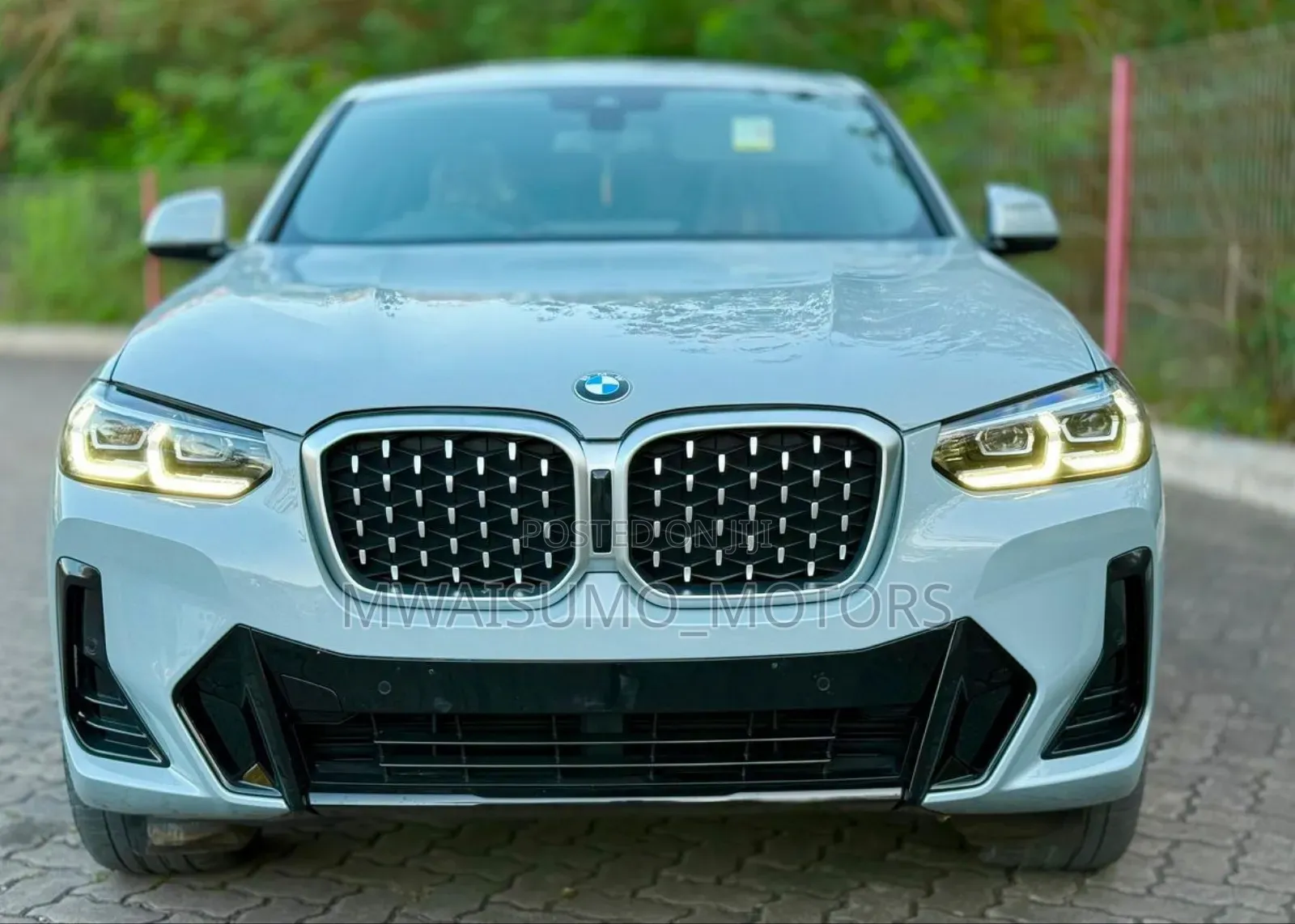 New BMW X4 2023 Blue
