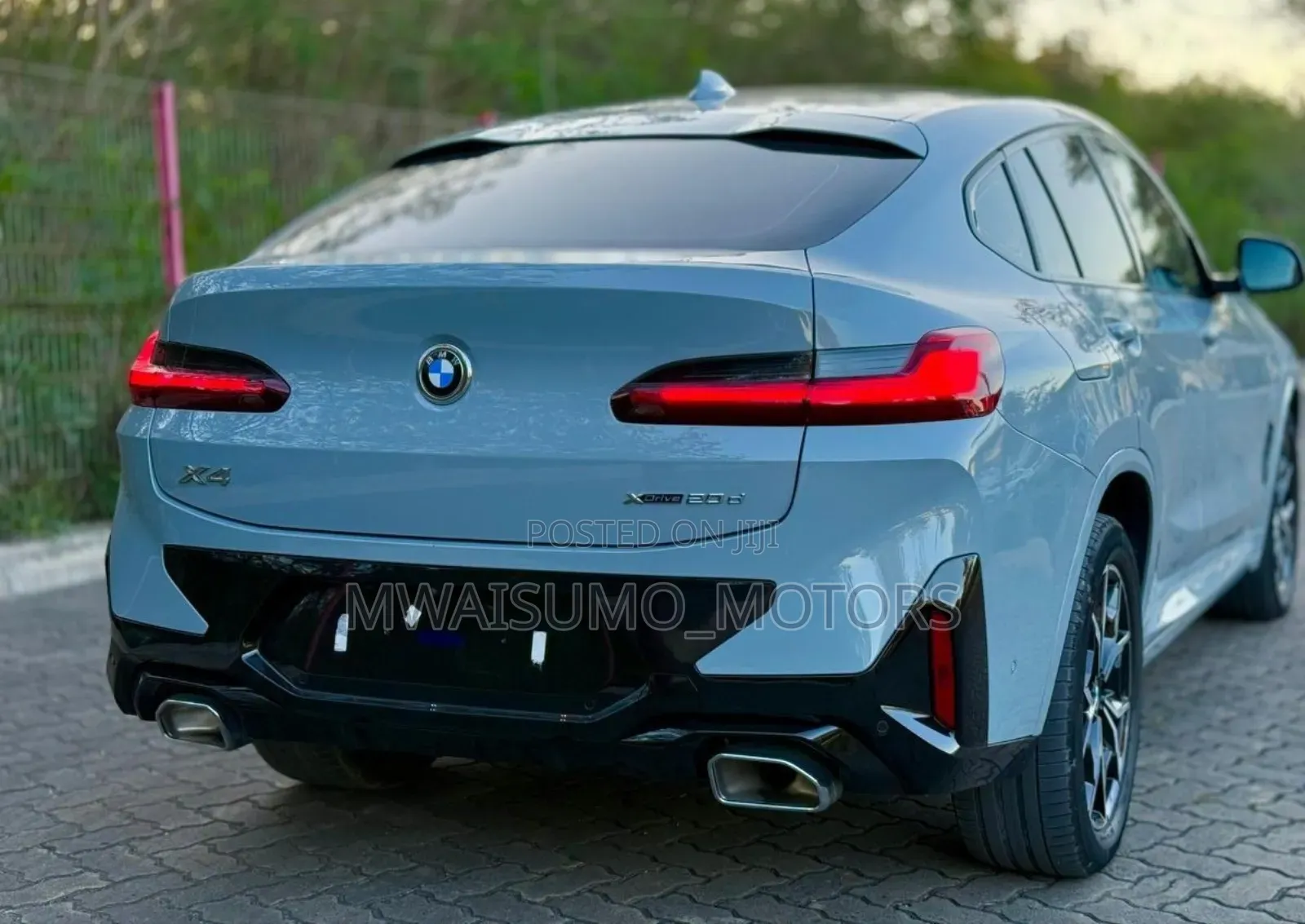 New BMW X4 2023 Blue
