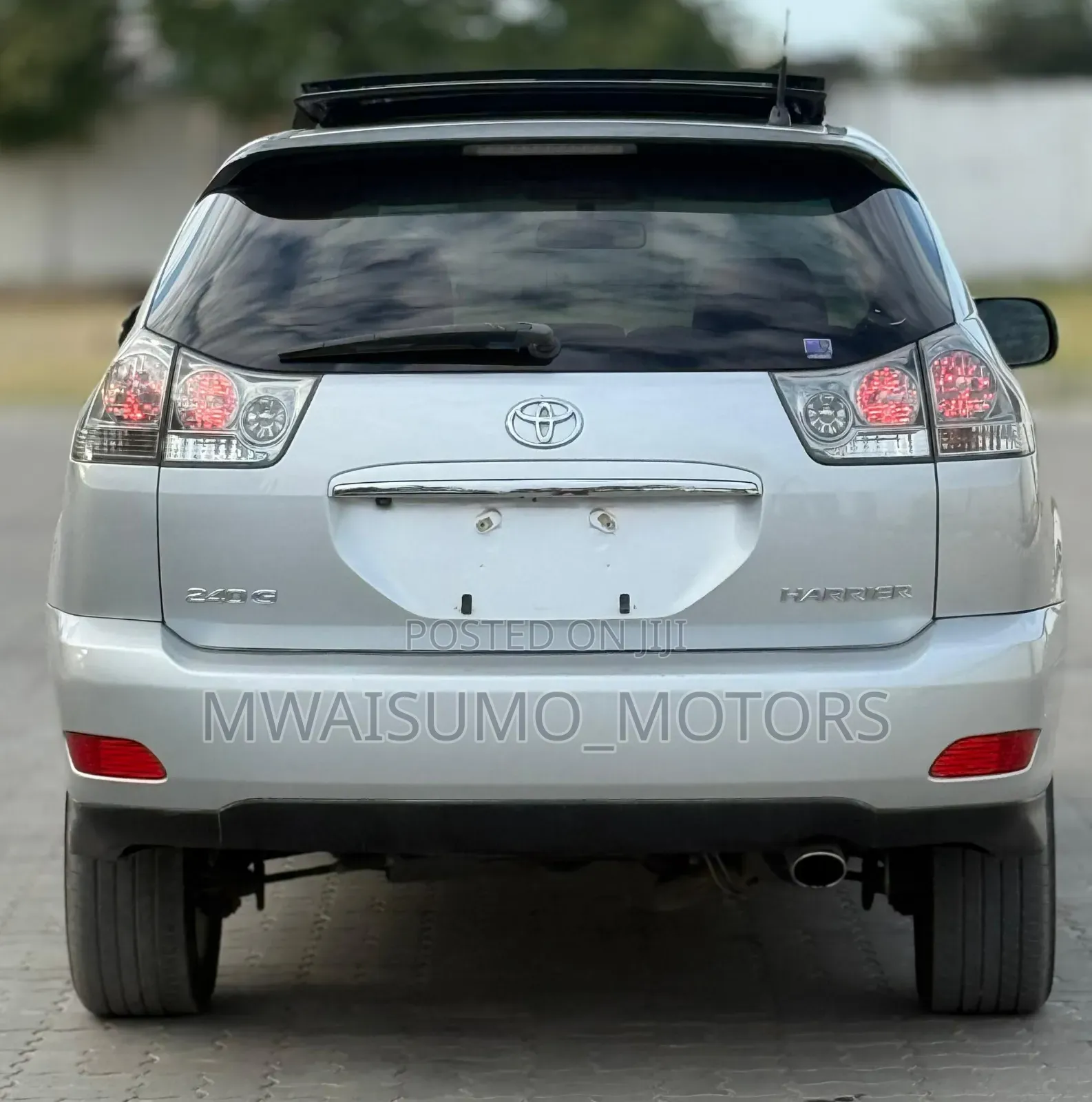 Toyota Harrier 2008 Silver