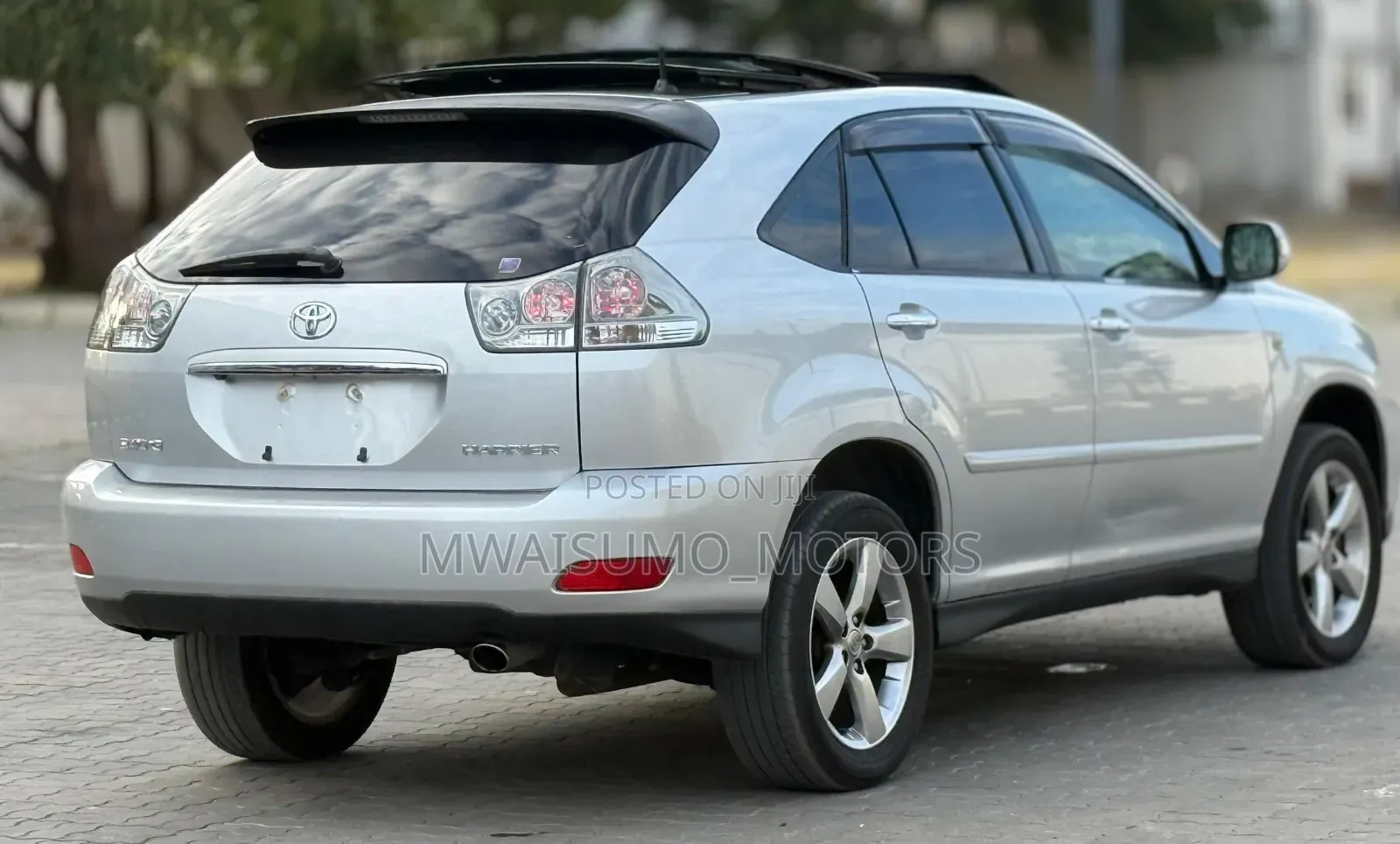 Toyota Harrier 2008 Silver