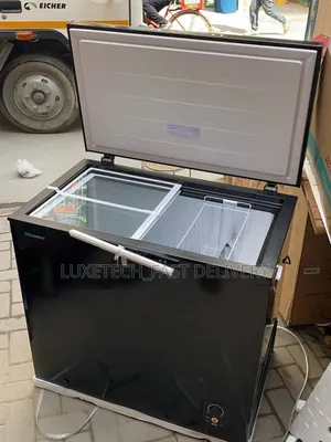 Hisense Freezer 200 Liters Black