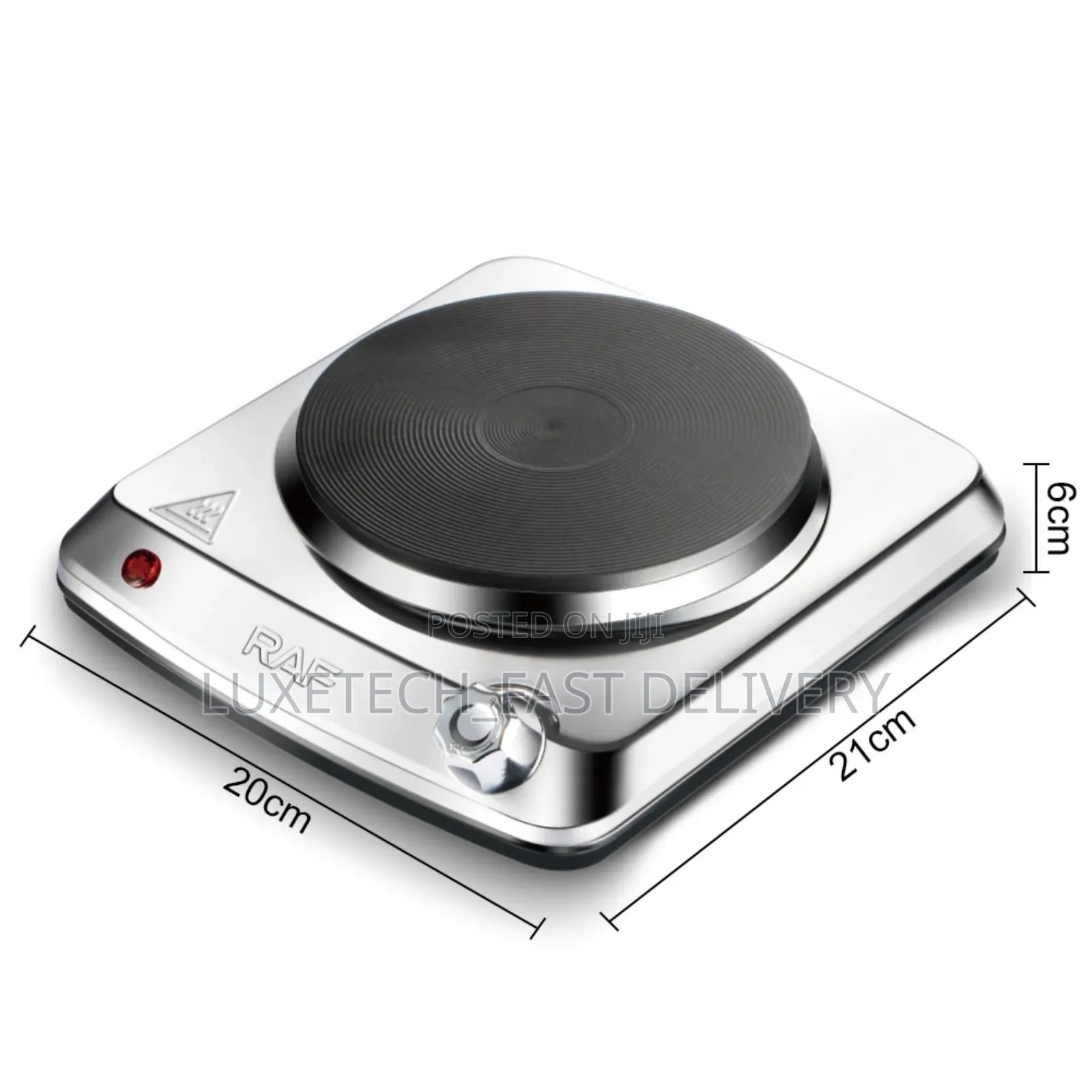 Raf R.8204 Electric Stove Single Hotplate (Stainless Steel Body)