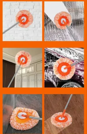 Rotatable Adjustable Sunflower Cleaning Mop.
