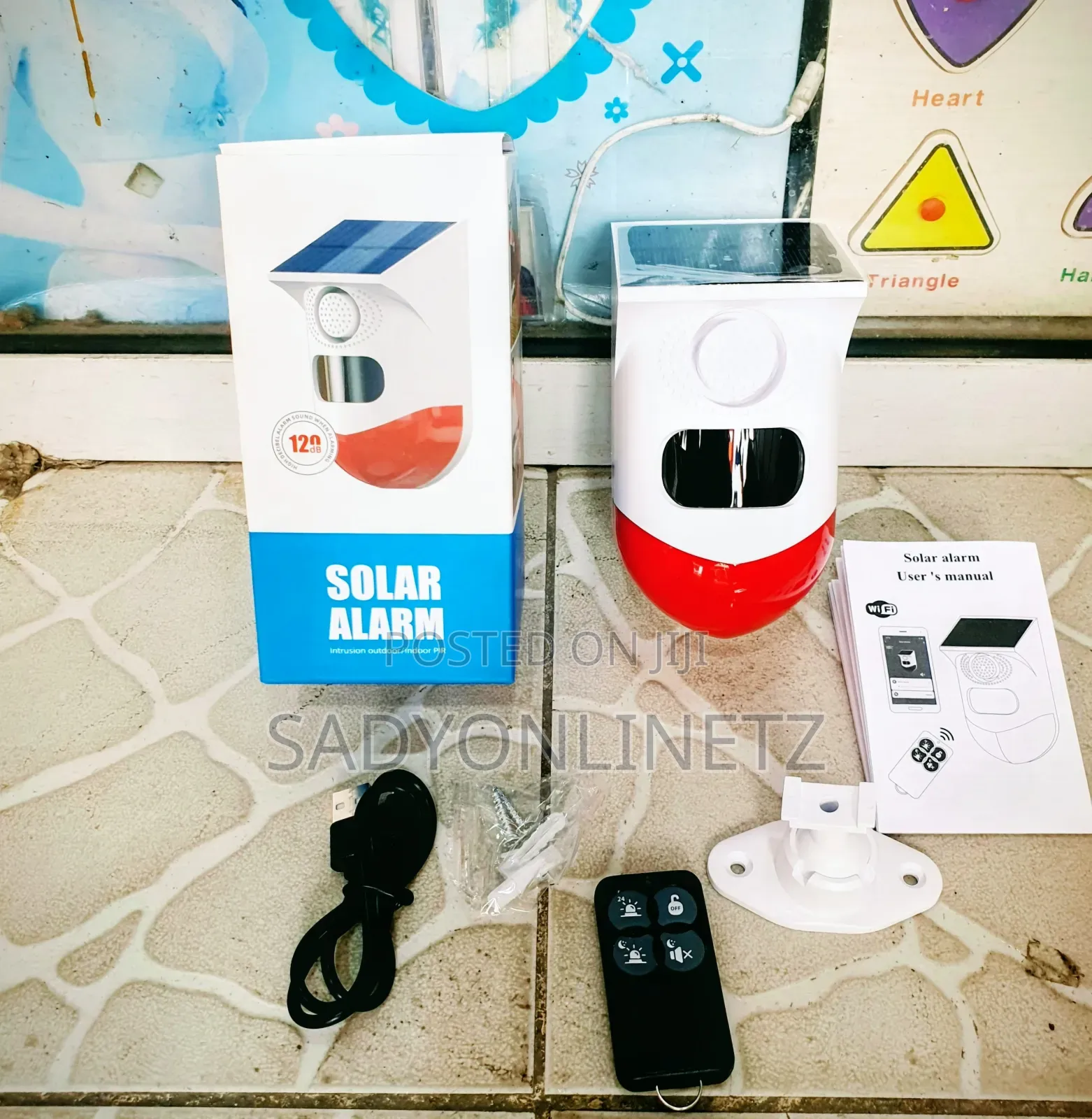 Solar Alarm Outdoor/Indoor