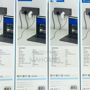 Powerology 8ac | 2990w Power Strip Pd 20w | Qc 18w | 99h Timer