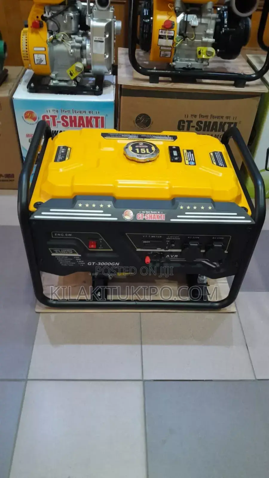 3kva Gasoline Generator Gt-3000gn