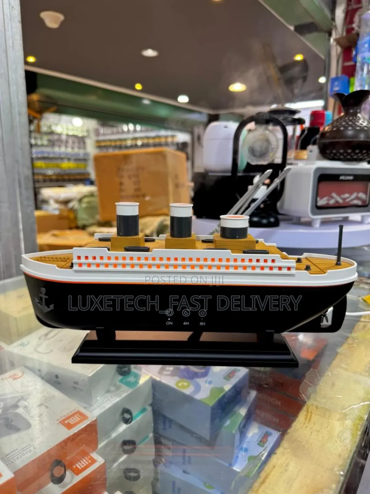 Titanic Ship Air Humidifier 250ml Essential Oil Diffuser