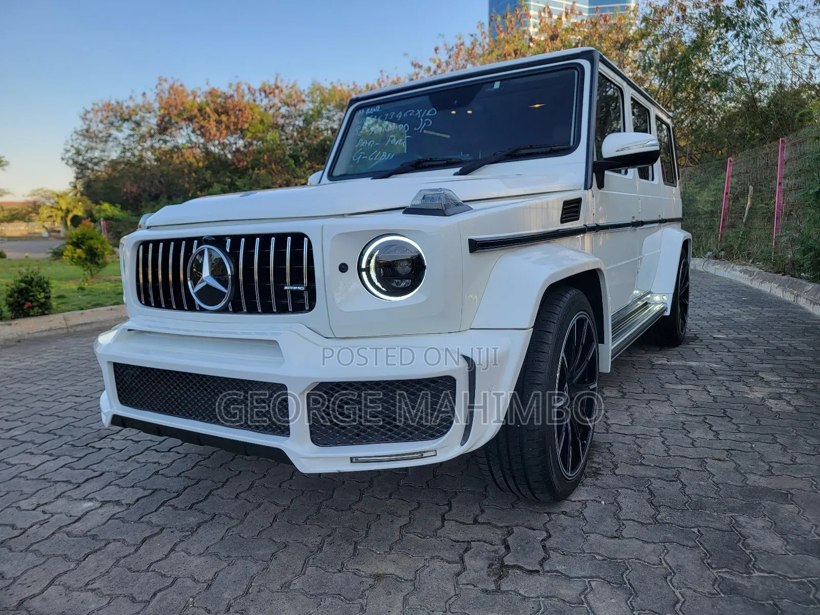 Mercedes-Benz G-Class 2018 White