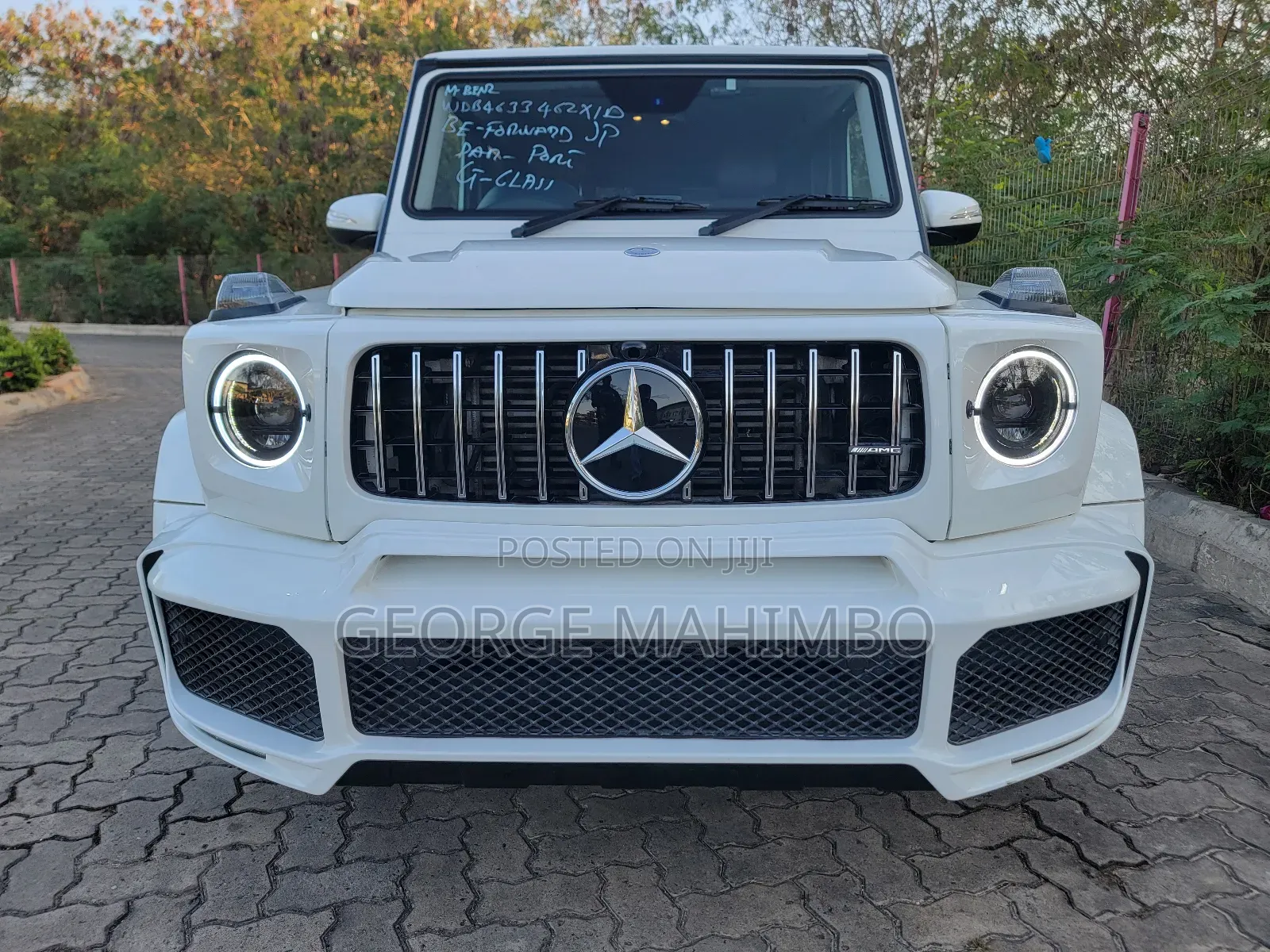 Mercedes-Benz G-Class 2018 White