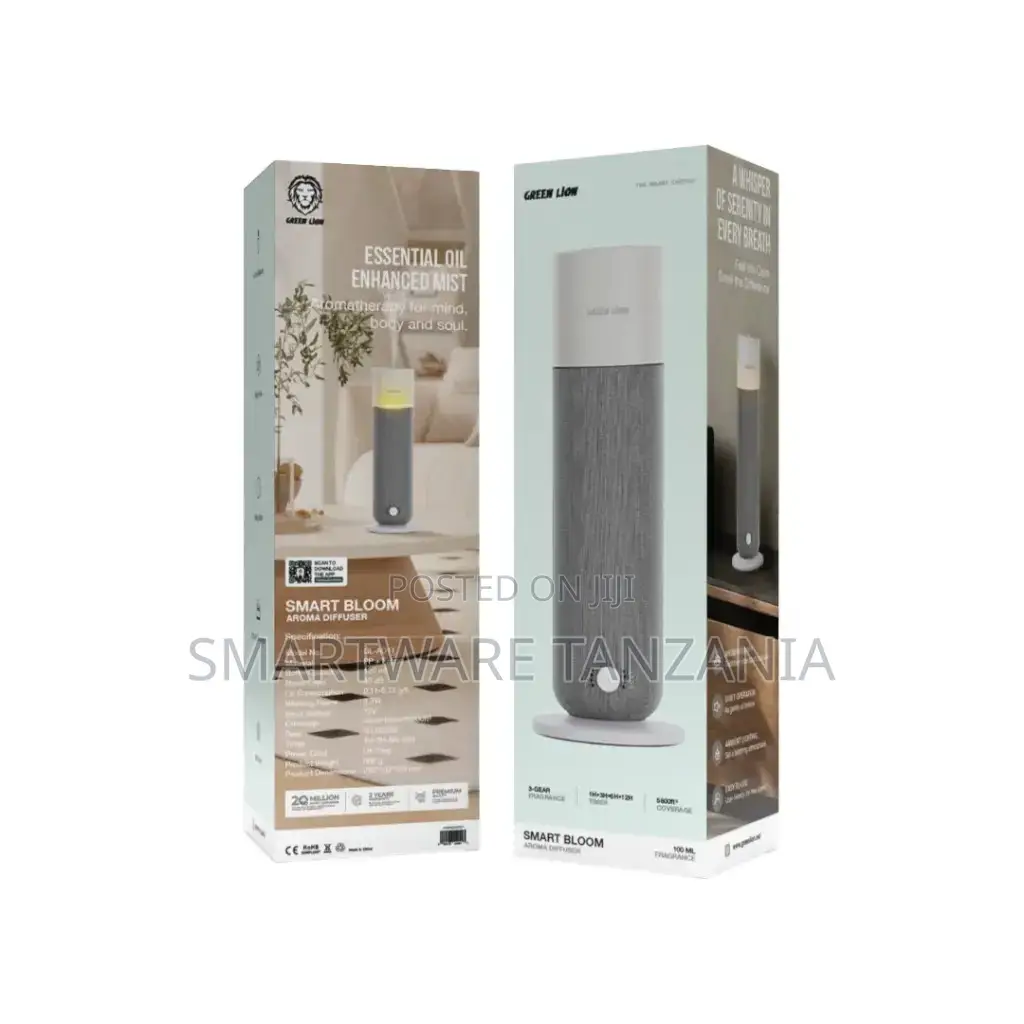 Green Lion Smart Bloom Aroma Diffuser 120ml - Gray