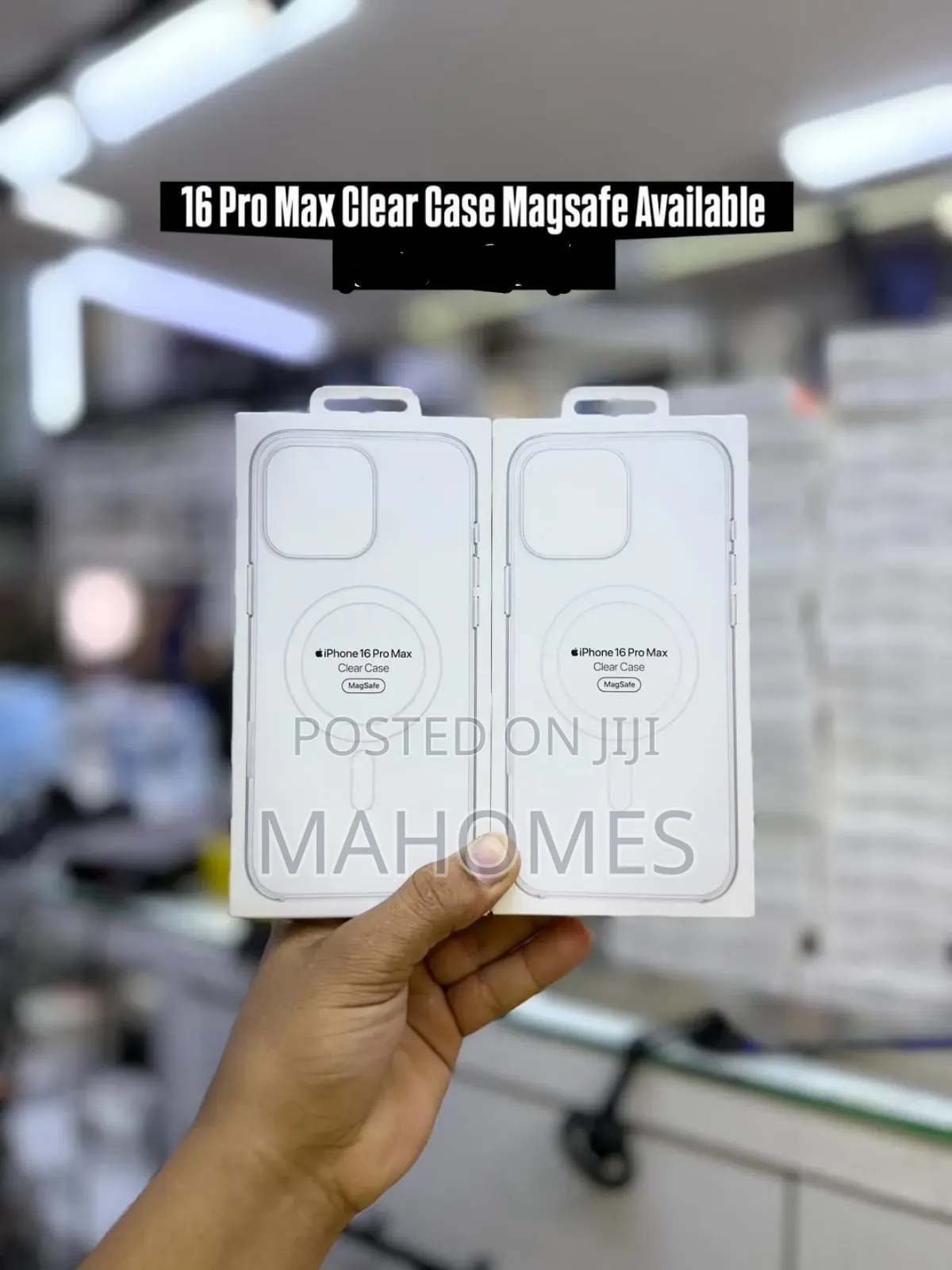 16 Pro Max Clear Case Magsafe Available