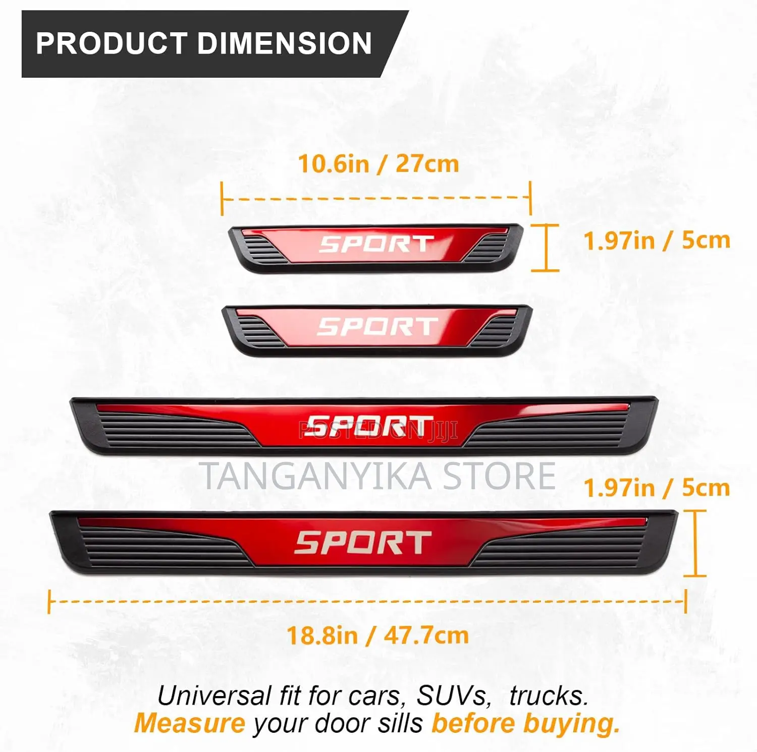 Car Door Threshold Protectors