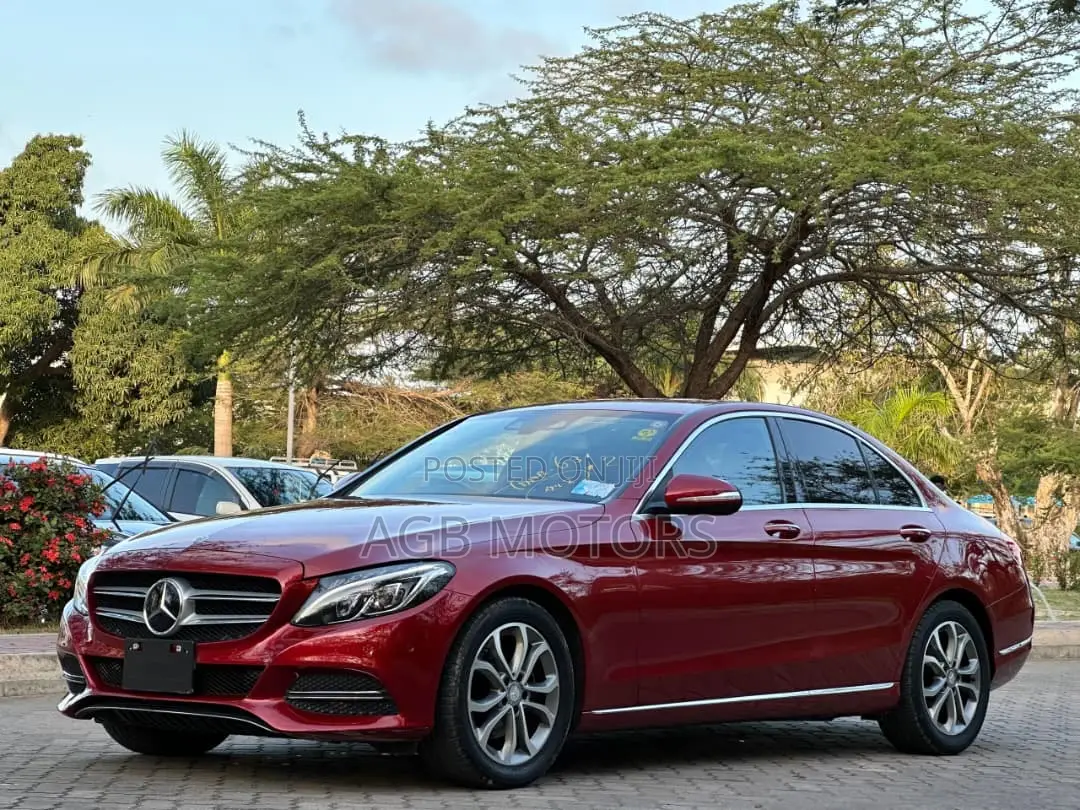 Mercedes-Benz C-Class 2014 Burgundy
