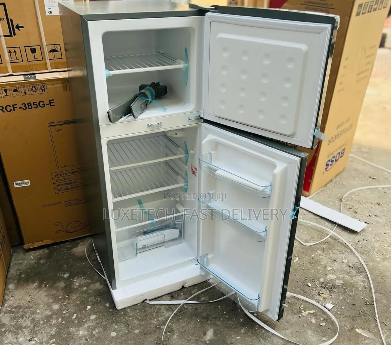 Boss Refrigerator 120 Litres Double Door Fast Cooling and Freezing