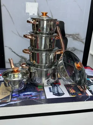 Seeman Stainless Steel Sufuria 6pcs