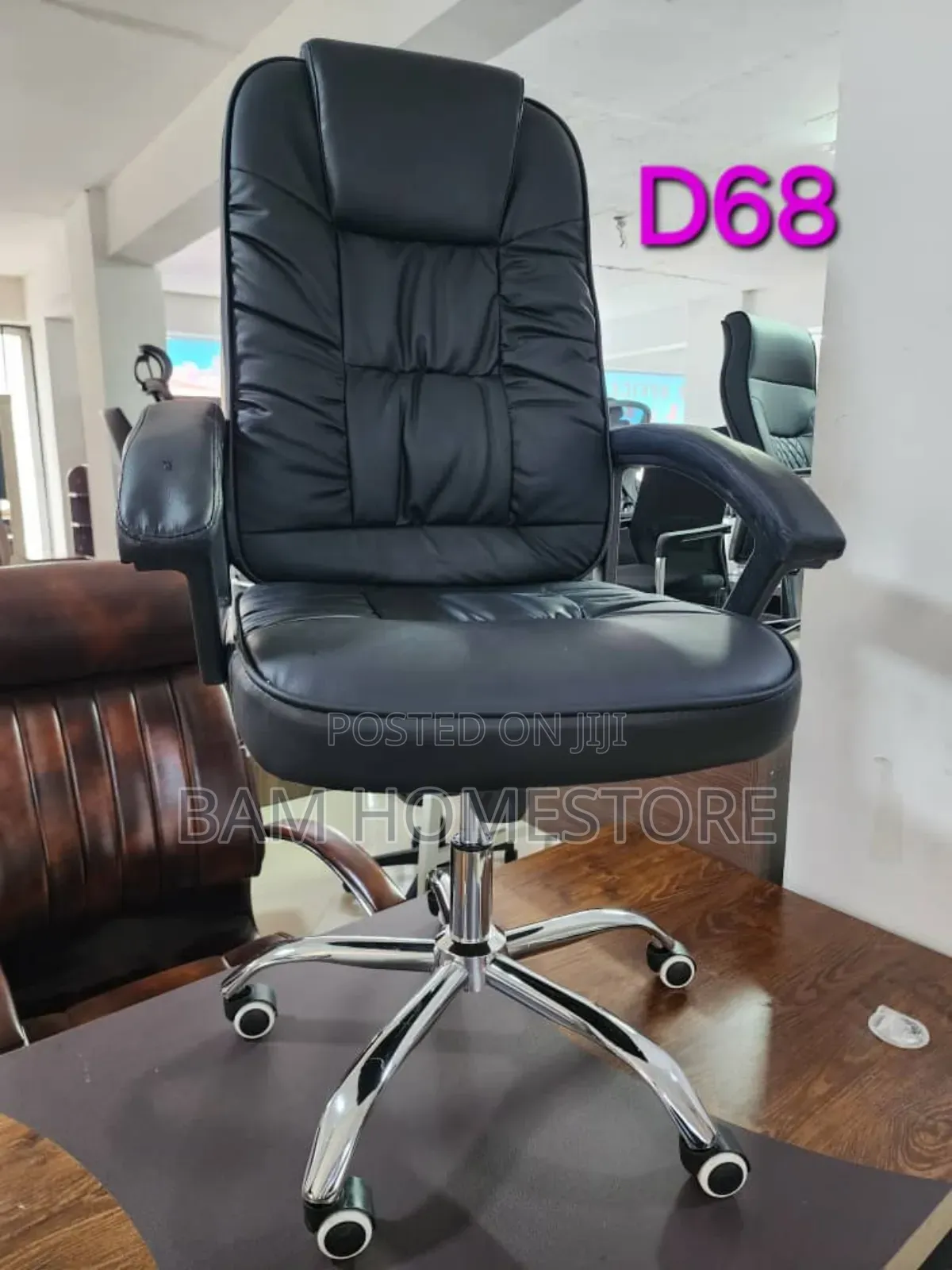 Executive High-Back Padded Chair