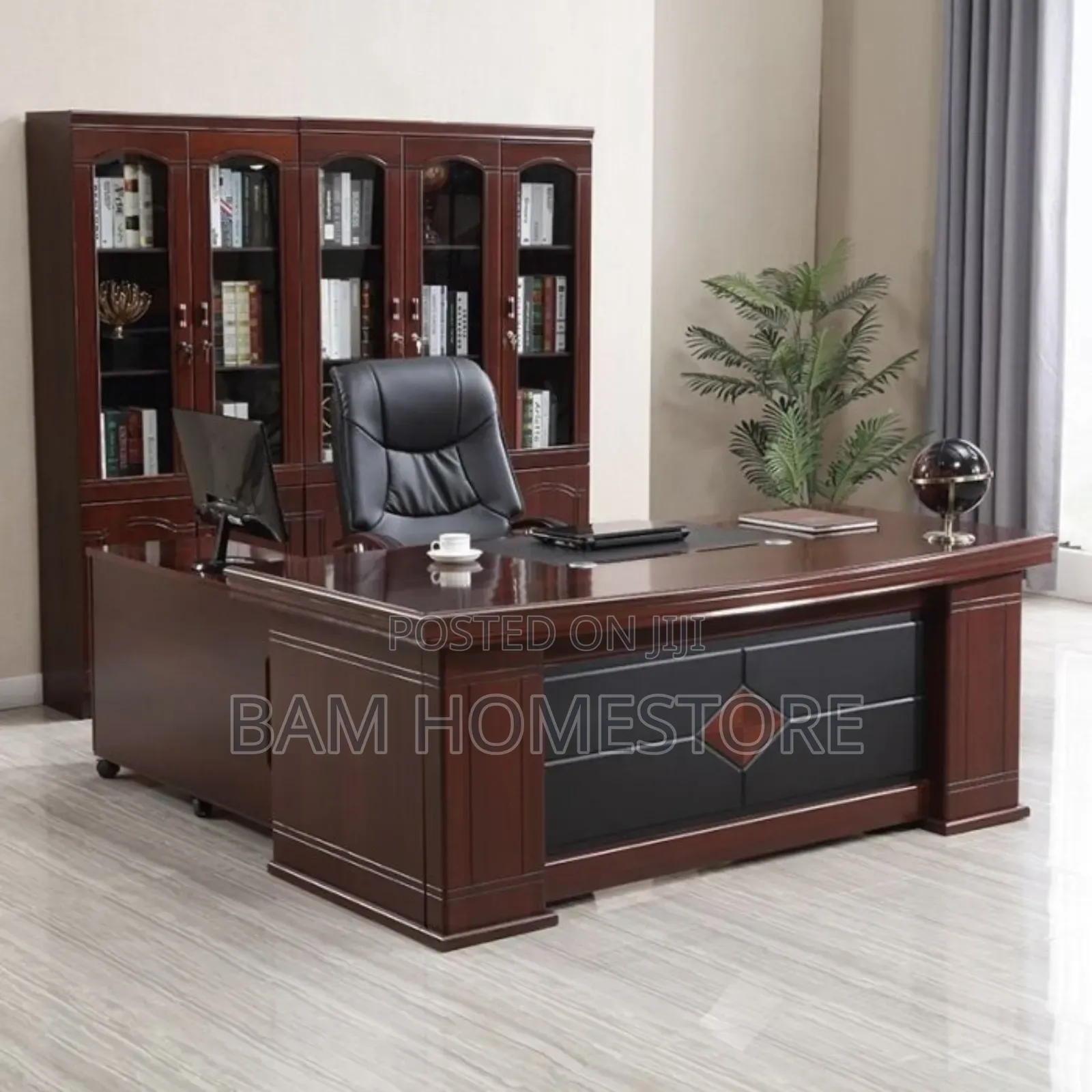 Professional Executive Office Desk With Cabinet(160cm)